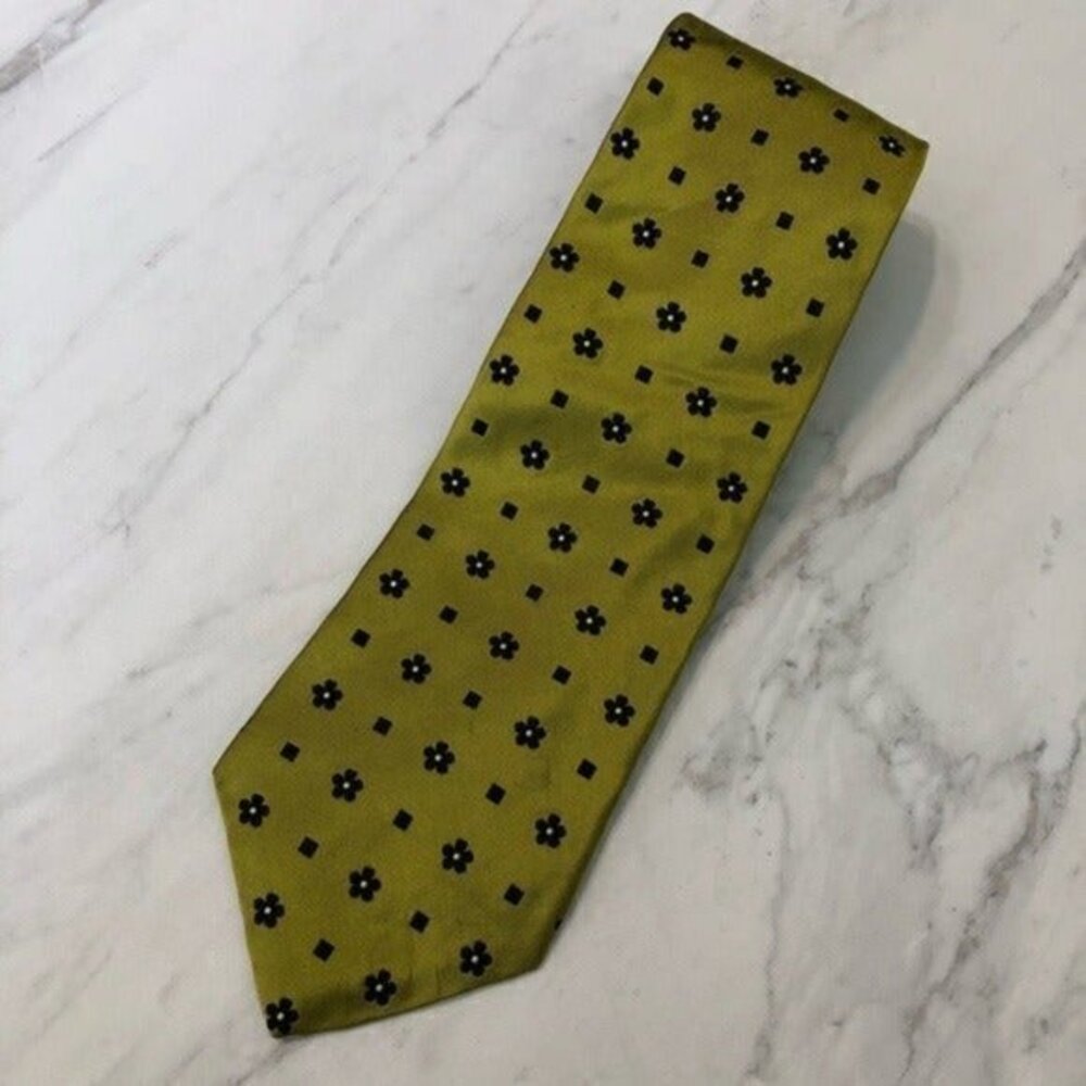 Gap Premium Flower Print Tie Classic Necktie Retro